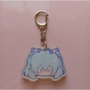 hatsune miku shaker keychain